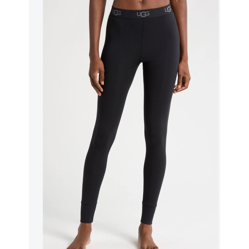 UGG Paloma High Waist Lounge Leggings II Black 1163190 Women Medium